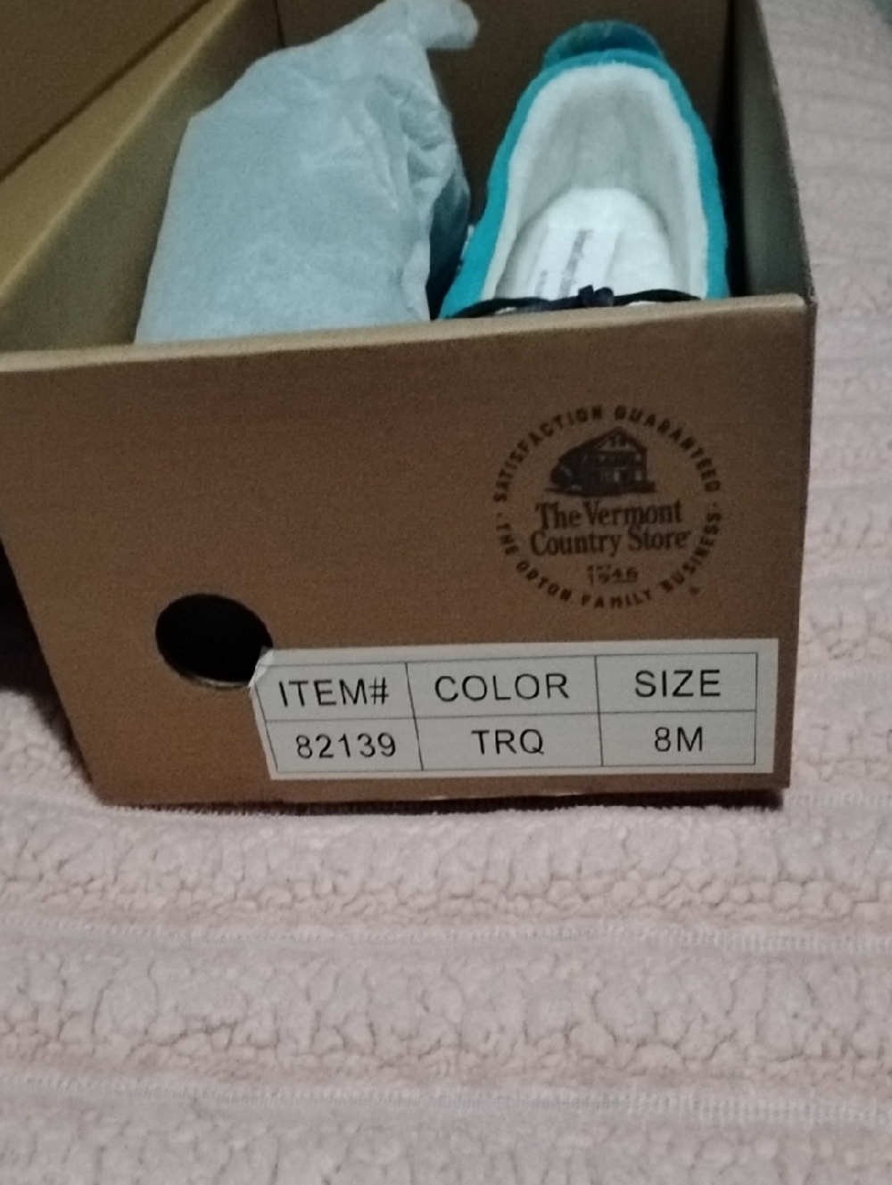 Turquoise Slip-On Women’s Shoes - The Vermont Country Store